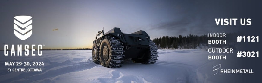 CANSEC 2024: Rheinmetall to display its complete range of Mission Master autonomous vehicles for the very first time
